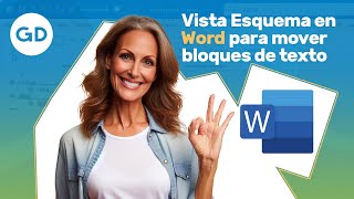 Cómo utilizar la Vista Esquema en Word para mover bloques de texto [upl. by Neelyt]