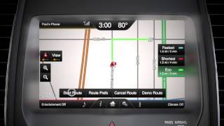 SYNC® with MyLincoln Touch™ Navigation Setting Route │Lincoln Howto Video [upl. by Athalla253]