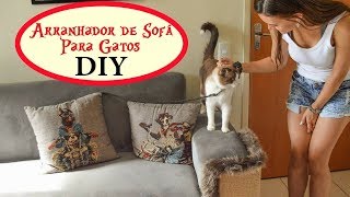 Arranhador de sofá para gatos DIY 😻 [upl. by Eelynnhoj729]