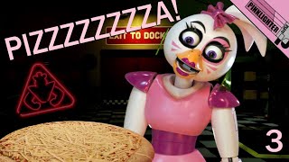 Five Nights at Freddys security breach 3 no hiding spot challenge  PIZZZZZZA [upl. by Demott]