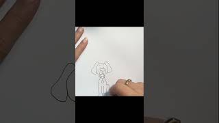 Watch me draw this sweet pup melonheadz melonheadzdraws dogmom [upl. by Delaney]