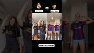 HALA MADRID Vs VISCA BARÇA  Prt 1 shorts dance music halamadrid viscabarça laliga [upl. by Kalagher764]