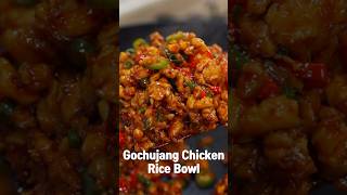 Trust Me This 15 Minute Gochujang Ground Chicken Rice Bowl Will Change Your LIFE [upl. by Ahsahtan]