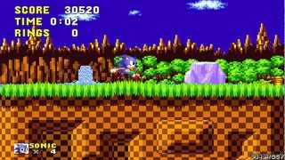 Sonic 1  Green Hill Zone [upl. by Leirbag]