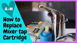 Replace cartridge  service single lever mixer tap [upl. by Marb]