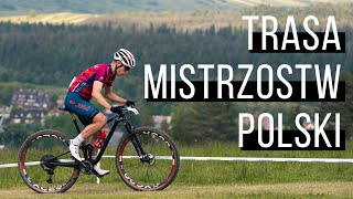 OBJAZD TRASY MISTRZOSTW POLSKI MTB 2024  Białka Tatrzańska [upl. by Amer49]