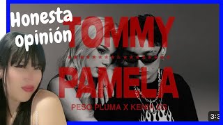 Peso pluma y Kenias Os REACCIONANDO a TOMMY amp PAMELA ❤️‍🔥 Video OFICIAL [upl. by Ydoow604]