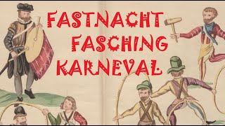 Woher Karneval und Fastnacht kommen  MittelAlter [upl. by Airdnekal]