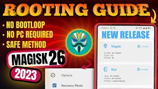 Safely Update to Magisk 26 StepbyStep Guide  Zygisk 2023 [upl. by Heurlin]