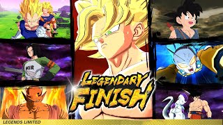 Dragon Ball Legends All 46 Legends Limited  Legendary Finishes  Sept 2023  4K Landscape [upl. by Phail]