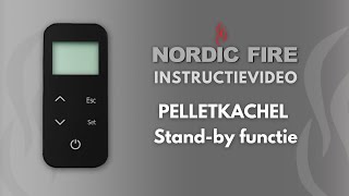 Standby Functie  Nordic Fire Pelletkachel Instructievideo [upl. by Grekin699]