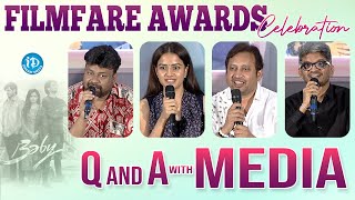 Baby Movie Team Interaction With Media at Baby Filmfare Awards Celebrations  iDream Media [upl. by Salmon]