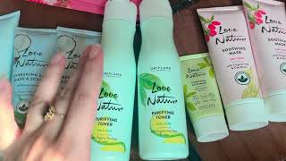 Oriflame Love Nature Products in Sales Action of September 2024 [upl. by Xela]