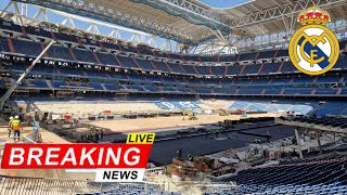 🔴 DIRECTO INTERIOR ⚠️ OBRAS del SANTIAGO BERNABÉU HOY 1 agosto 2022 [upl. by Idnew]