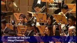 Rhythm of the City WANG Chenwei  Philharmonic Winds [upl. by Kynan]