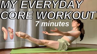 My everyday ballet core workout  beginner friendly ballet workout w tabatas [upl. by Ravo]