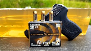 Federal HST 380 Micro 99gr Ballistic Gel Test amp Review 380acp [upl. by Animaj]