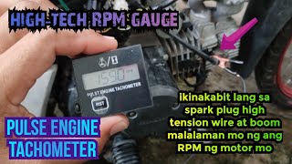 PULSE ENGINE TACHOMETER ang hightech na RPM gauge [upl. by Sidras]