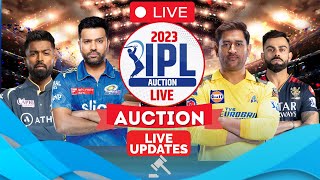 🔴LIVE Tata IPL Player Auction Live Update  IPL 2024 Auction  IPL Player Auction 2024 Live ipl [upl. by Oletha]