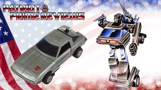 Patriot Prime Reviews1985 G1 Transformers Omnibot Camshaft [upl. by Chloe106]