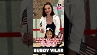 Angiliyn Gorens ibinidang American citizen na ang panganay na anak nila ni Buboy Villar [upl. by Dihgirb282]