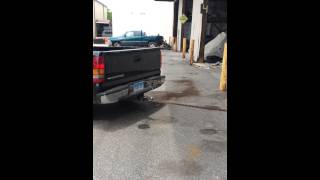 Using a chain to remove a hitch thats rusted on SUBSCRIBE [upl. by Nawad]