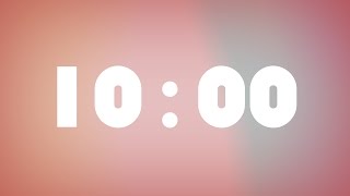 Simple 10 Minutes workout music timer [upl. by Enattirb]