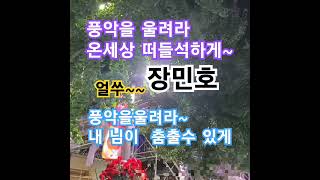 장민호 풍악을울려라 길을 뚫고 가야지 장민호를 볼수있다고요 트로트 미스터트롯2 2024년 축제 대전시민 관광객 분들로 길이 꽉찼어요 0시축제 [upl. by Najtsirk]