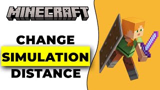 How To Change Simulation Distance In Minecraft Bedrock 120 [upl. by Edialeda]