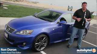 2012 Lexus IS 350 F SPORT Test Drive amp Luxury Car Video Review [upl. by Longtin]