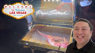 1000 Steak at Papi Steak  Fontainebleau Las Vegas [upl. by Skipp]