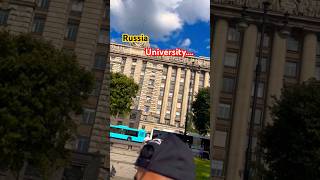 Russia ke university…shorts viralshorts trendingtravel youtubeshortsyoutubegrowth university [upl. by Hullda]