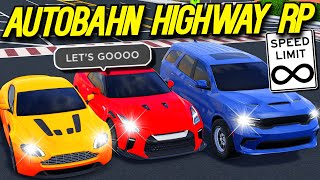 AUTOBAHN HIGHWAY Special Roleplay in Southwest Florida [upl. by Illoh553]