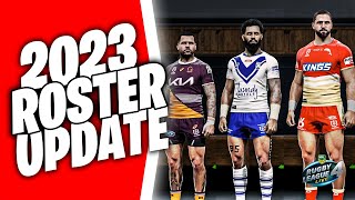 How to get 2023 NRL teams on Rugby League Live 4 EASY [upl. by Redfield]