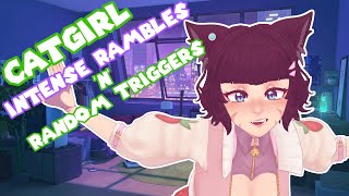 ASMR 🐾 Catgirl Intense Rambles amp Random Triggers For Your Sleep [upl. by Robertson957]