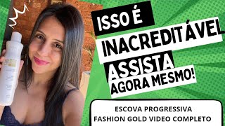 PROGRESSIVA FASHION GOLD FIZ SOZINHA VLOG [upl. by Llemaj]