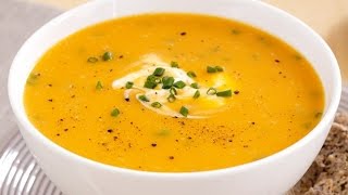 Pumpkin Soup  Healthy Soup Recipe  Chef Atul Kochhar [upl. by Alys678]