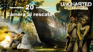 Uncharted El Tesoro De Drake 20 Carrera al rescate [upl. by Hillhouse]