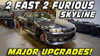 the 2 Fast 2 Furious Skyline Gets A Whole New Body [upl. by Ylirama]