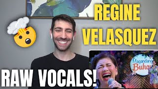 Regine Velasquez  Dahil Mahal Na Mahal Kita Raw MicFeed Vocals  REACTION [upl. by Yanaj28]