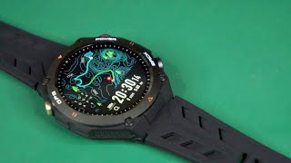 Colmi V75 Military GPS Smart Watch  Unboxing First time setup Feature review link in description [upl. by Aneerahs574]