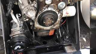 Fixed My Rear Main Seal On My Rigmaster APU [upl. by Apeed]