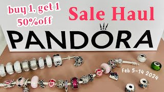 PANDORA SALE HAUL  Feb 2024 [upl. by Deery116]