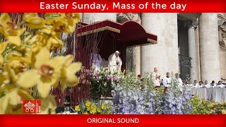 March 31 2024 Easter Sunday Mass of the day  Pope Francis [upl. by Dylan]