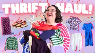 Yes you CAN thrift amazing plus size clothes actually 🛍️ [upl. by Ennagrom]