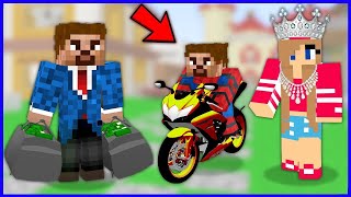 MİNECRAFT ZENGİN FAKİR FİLMİ 😂  Minecraft ZENGİN FAKİR HAYATI [upl. by Yrallih]