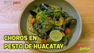 Choros en pesto de huacatay [upl. by Trebornhoj]