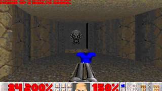 Doom II 100 Walkthrough Map11 Circle of Death [upl. by Yerbua]