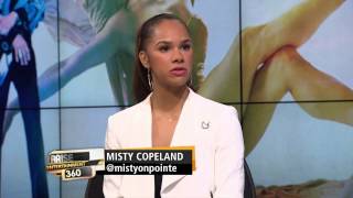 Misty Copeland promoting her new Memoir LIFE IN MOTION An Unlikey Ballerina [upl. by Yumuk]