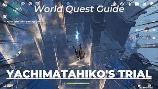 Yachimatahikos Trial  World Quest Guide  Genshin Impact [upl. by Pansie]